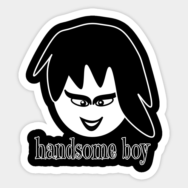 handsome boy Sticker by Holisudin 